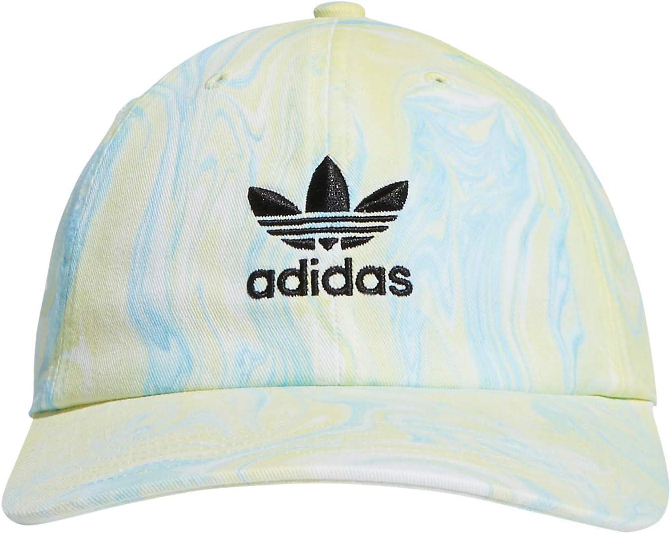 imageadidas Originals Mens Originals Relaxed Plus StrapbackAmbient Sky BluePulse Yellow