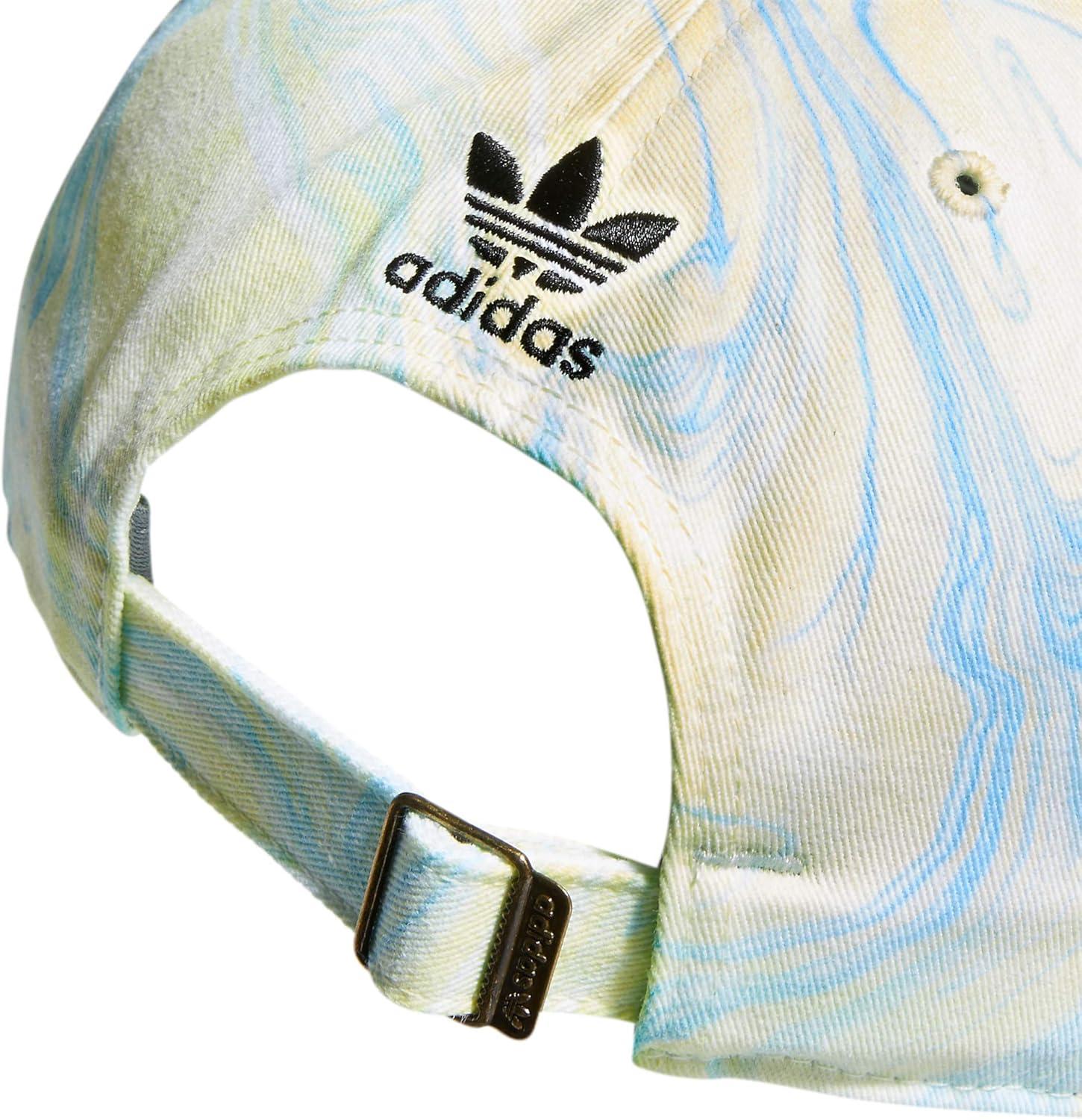 imageadidas Originals Mens Originals Relaxed Plus StrapbackAmbient Sky BluePulse Yellow