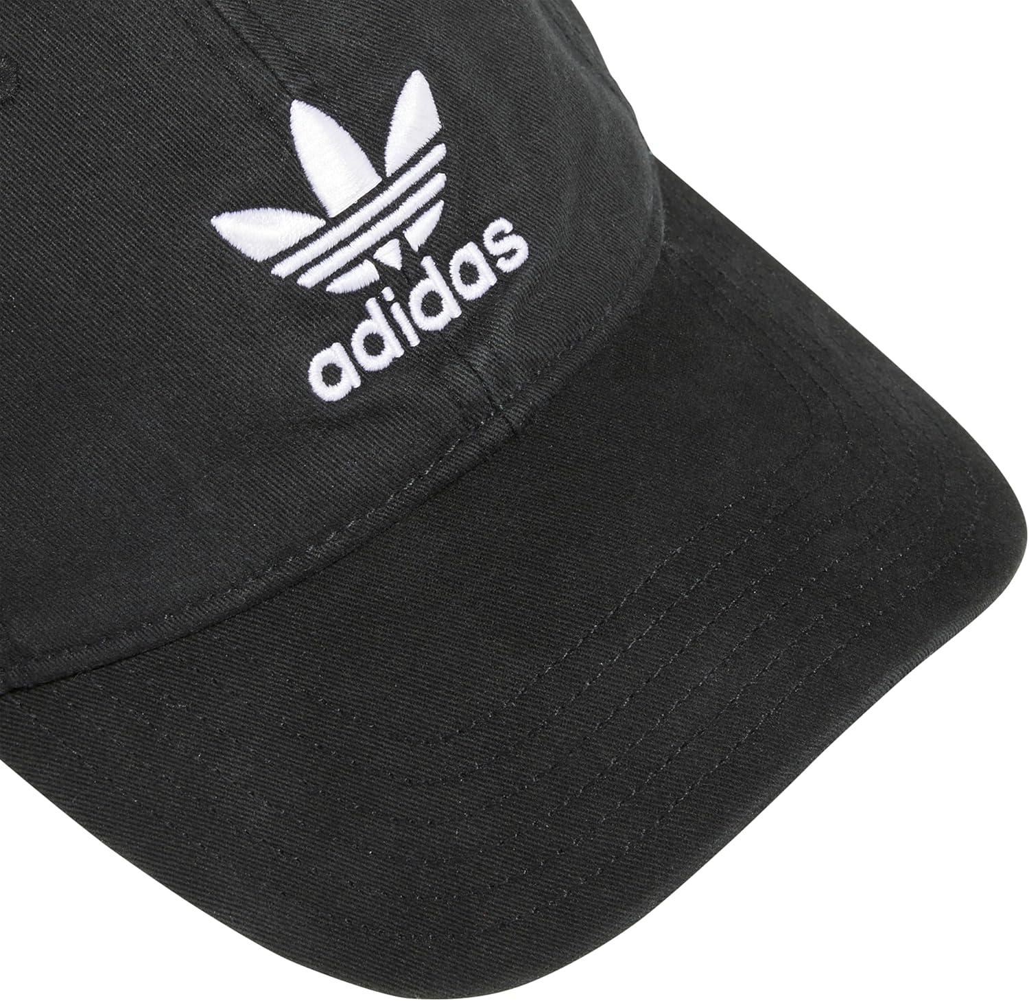imageadidas Originals Mens Originals Relaxed Plus StrapbackBlackWhite