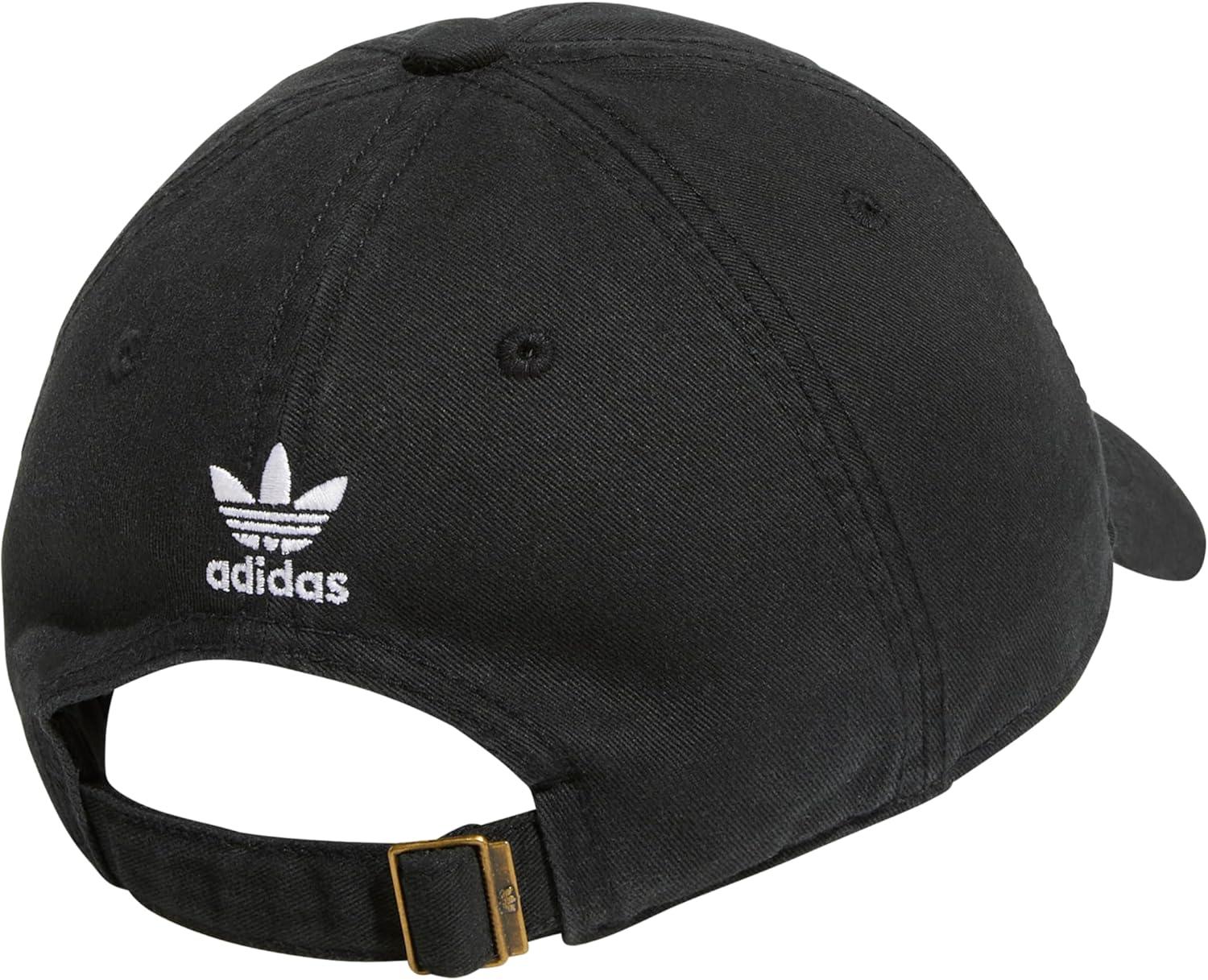 imageadidas Originals Mens Originals Relaxed Plus StrapbackBlackWhite