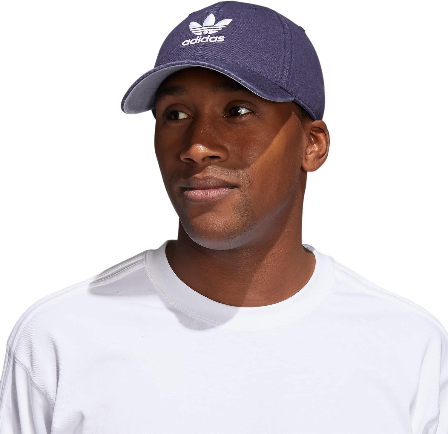 imageadidas Originals Mens Originals Relaxed Plus StrapbackShadow NavyWhite