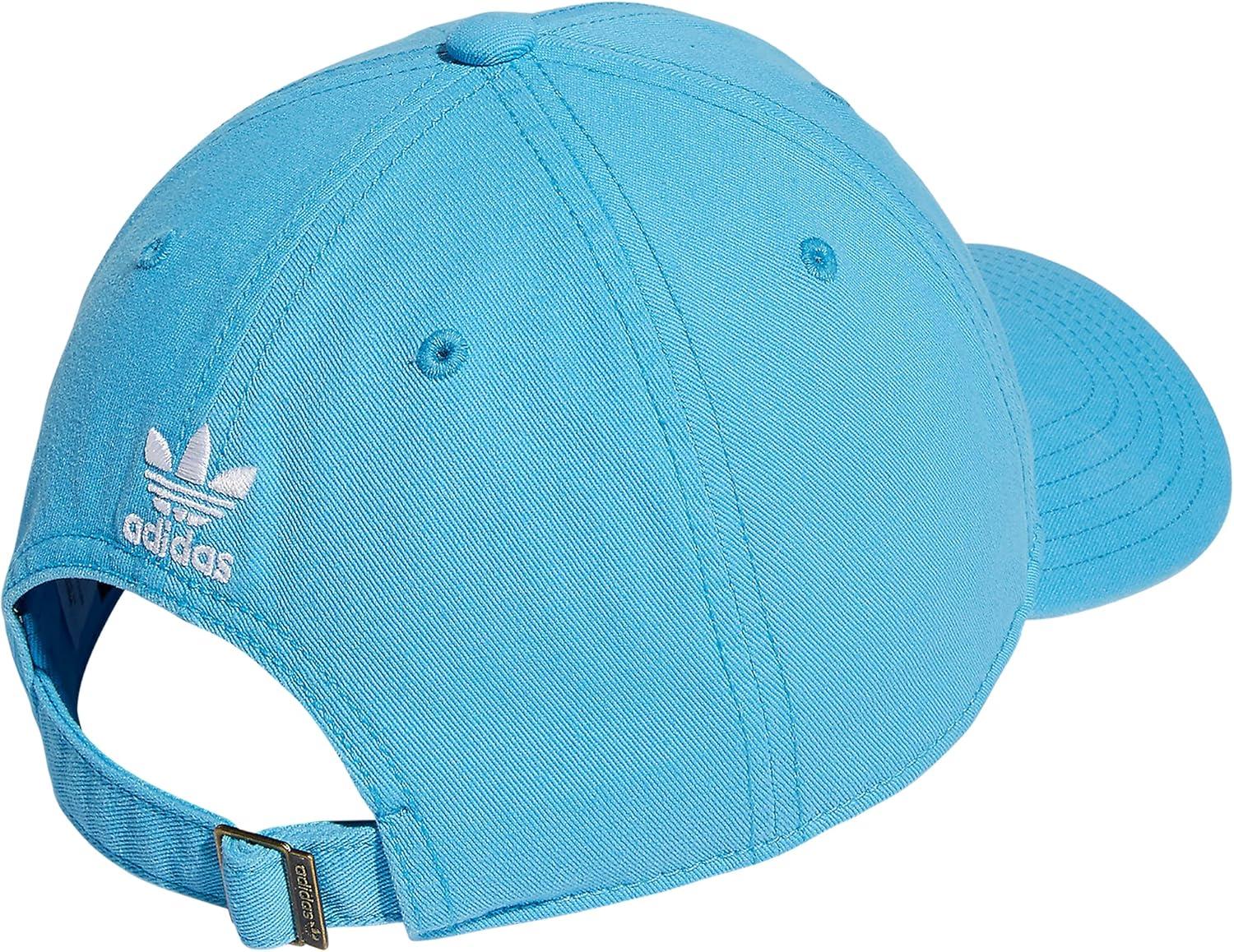 imageadidas Originals Mens Originals Relaxed Plus StrapbackSky Rush BlueWhite