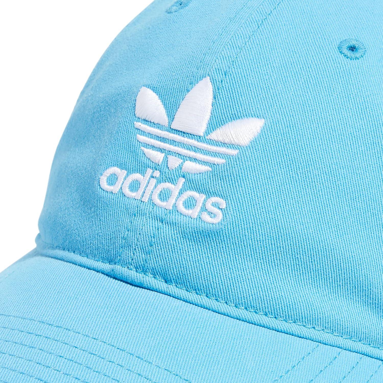 imageadidas Originals Mens Originals Relaxed Plus StrapbackSky Rush BlueWhite