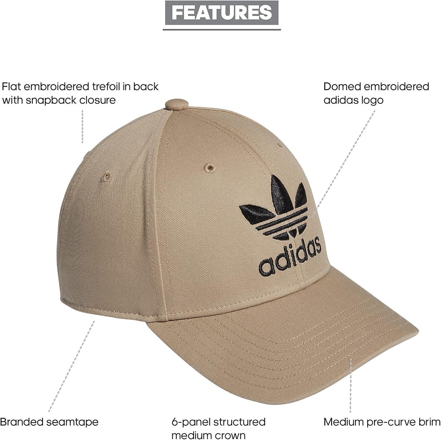 imageadidas Originals Mens Originals Relaxed Plus StrapbackTrace KhakiBlack