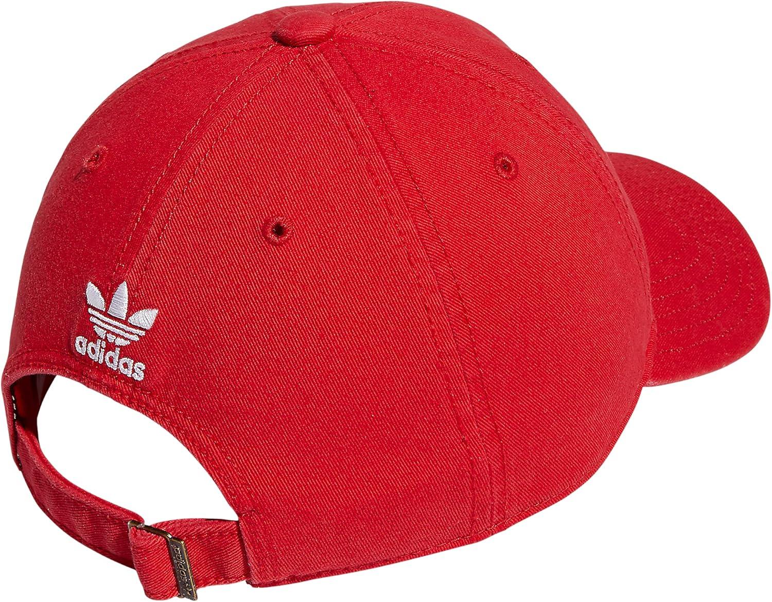 imageadidas Originals Mens Originals Relaxed Plus StrapbackVivid RedWhite