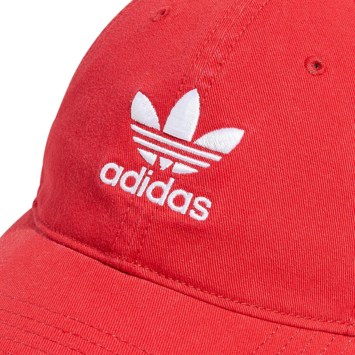imageadidas Originals Mens Originals Relaxed Plus StrapbackVivid RedWhite