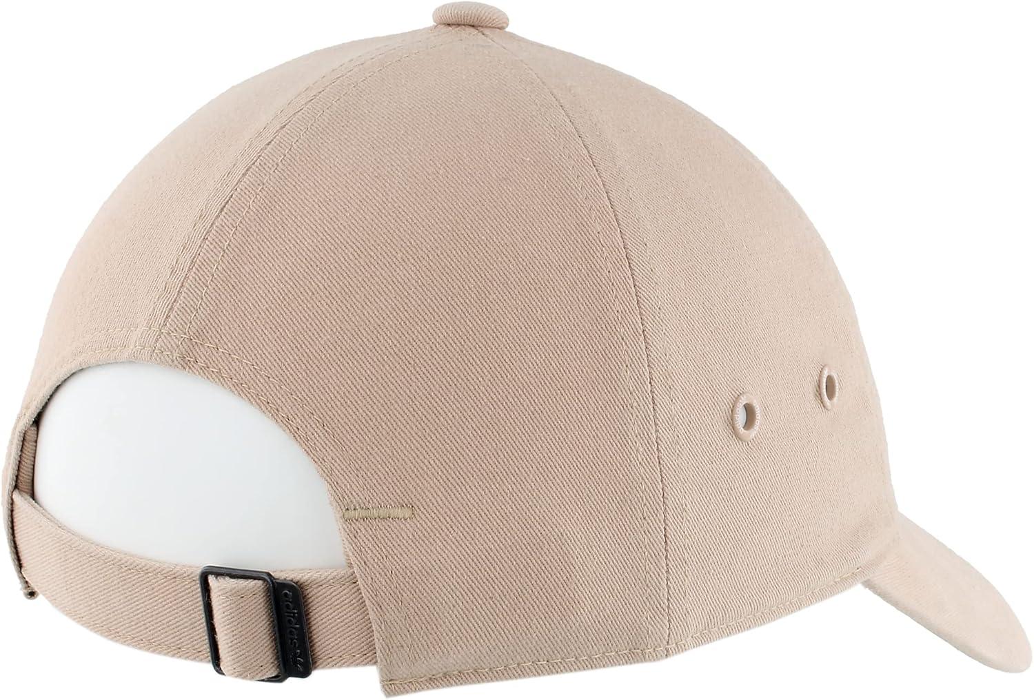 imageadidas Originals Womens Mini Logo Relaxed Adjustable CapAsh Pearl Beige