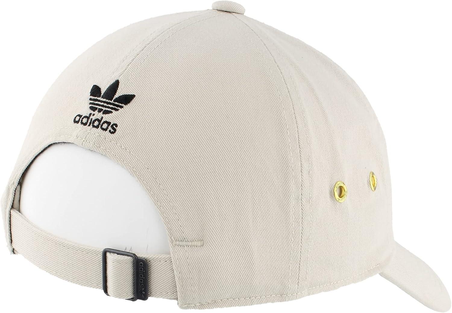 imageadidas Originals Womens Mini Logo Relaxed Adjustable CapClear BrownBlack
