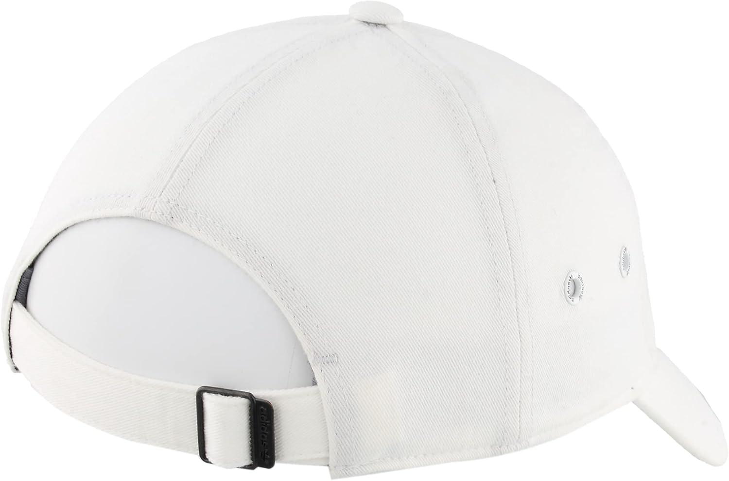 imageadidas Originals Womens Mini Logo Relaxed Adjustable CapWhiteBlack