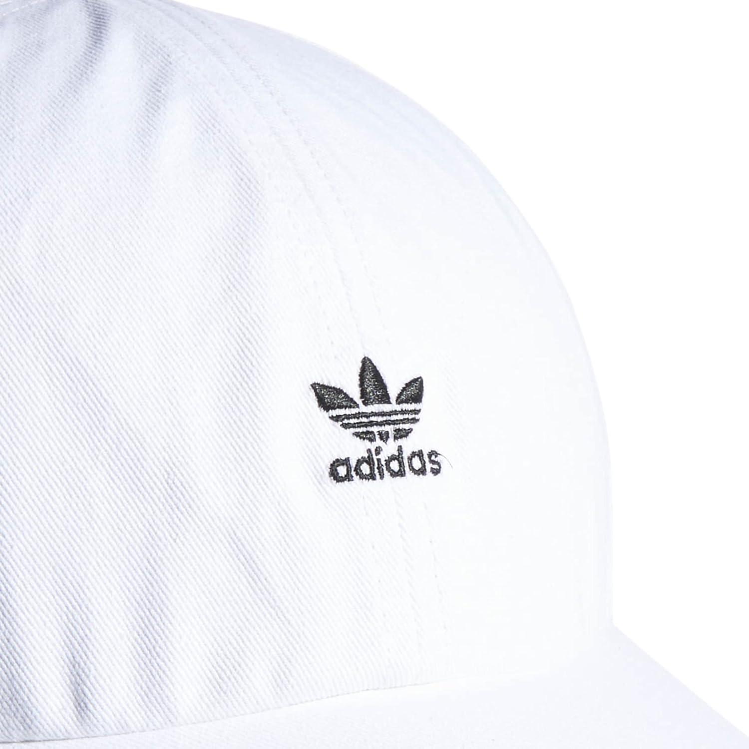 imageadidas Originals Womens Mini Logo Relaxed Adjustable CapWhiteBlack