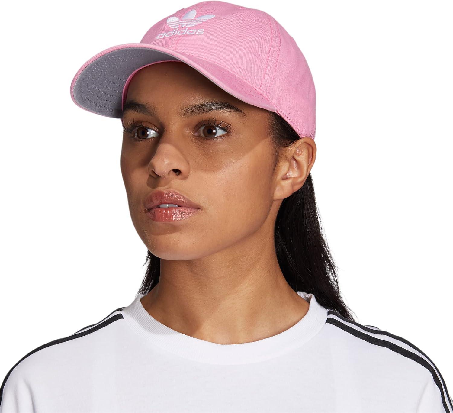 imageadidas Originals Womens Originals Sleek StrapbackBliss PinkWhite