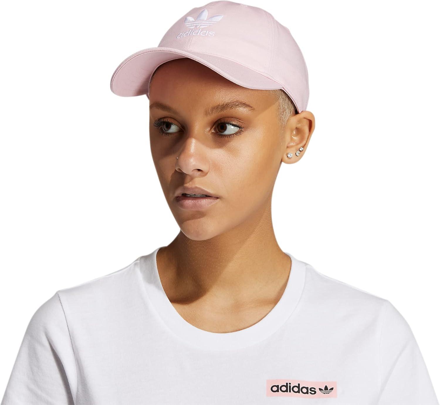 imageadidas Originals Womens Originals Sleek StrapbackClear PinkWhite