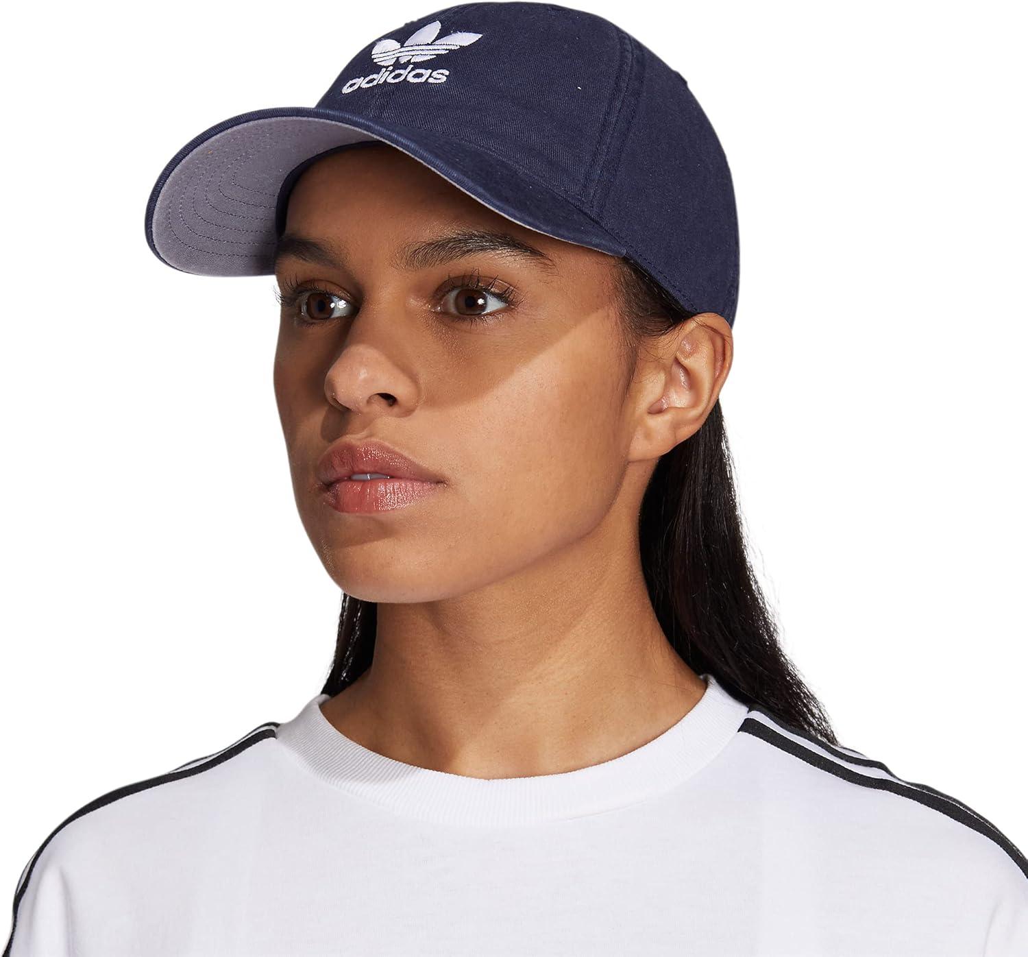 imageadidas Originals Womens Originals Sleek StrapbackNight IndigoWhite