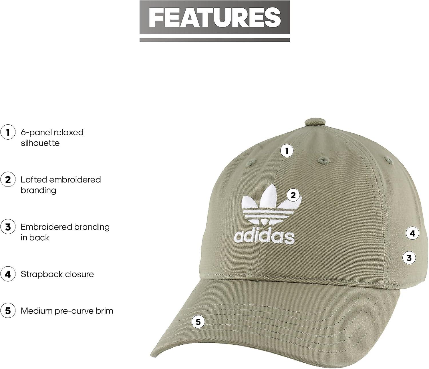 imageadidas Originals Womens Originals Sleek StrapbackOrbit GreenWhite