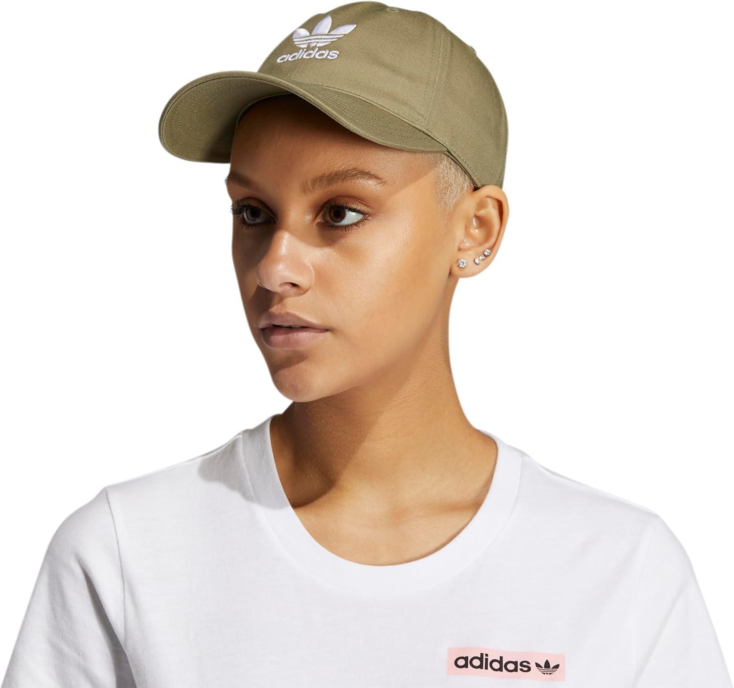 imageadidas Originals Womens Originals Sleek StrapbackOrbit GreenWhite