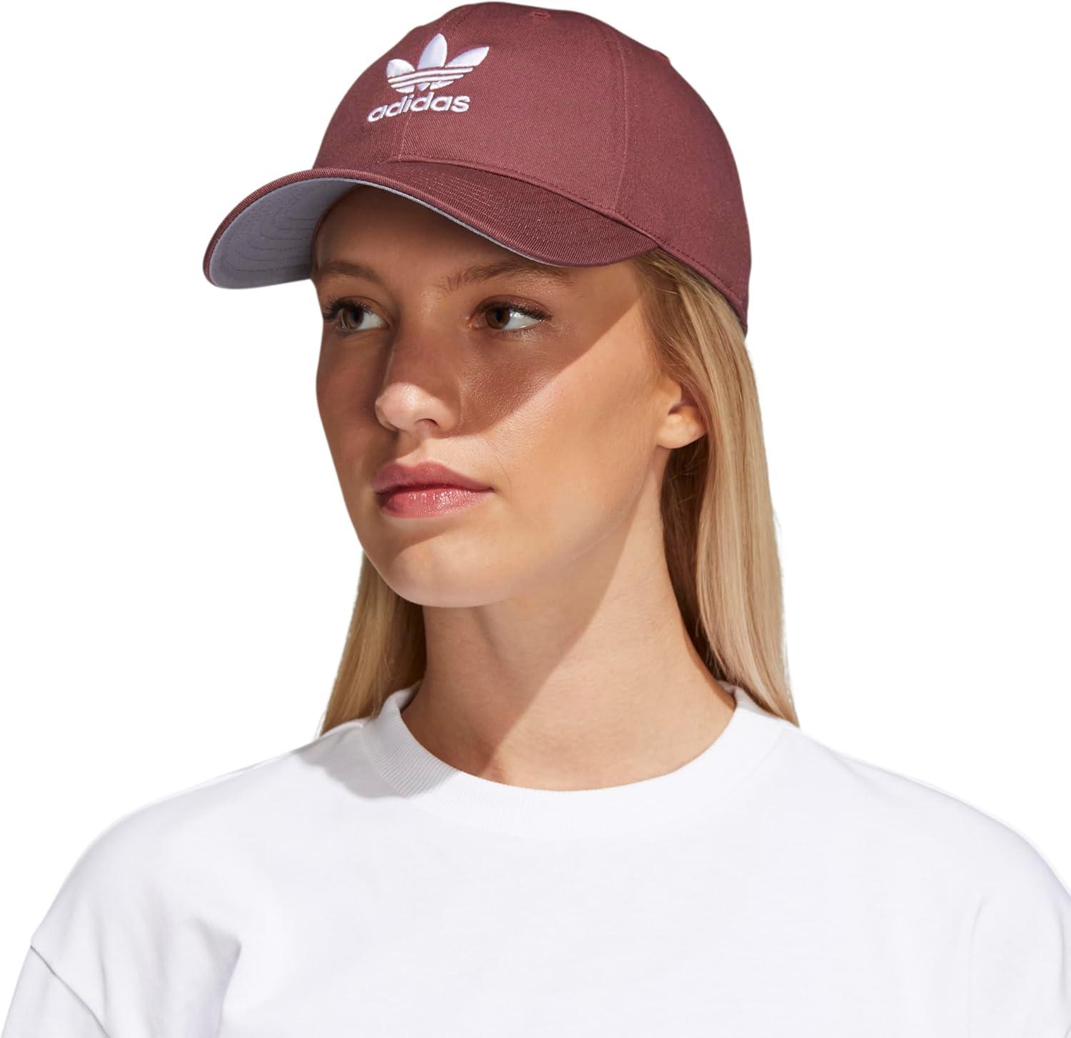 imageadidas Originals Womens Originals Sleek StrapbackQuiet Crimson PurpleWhite