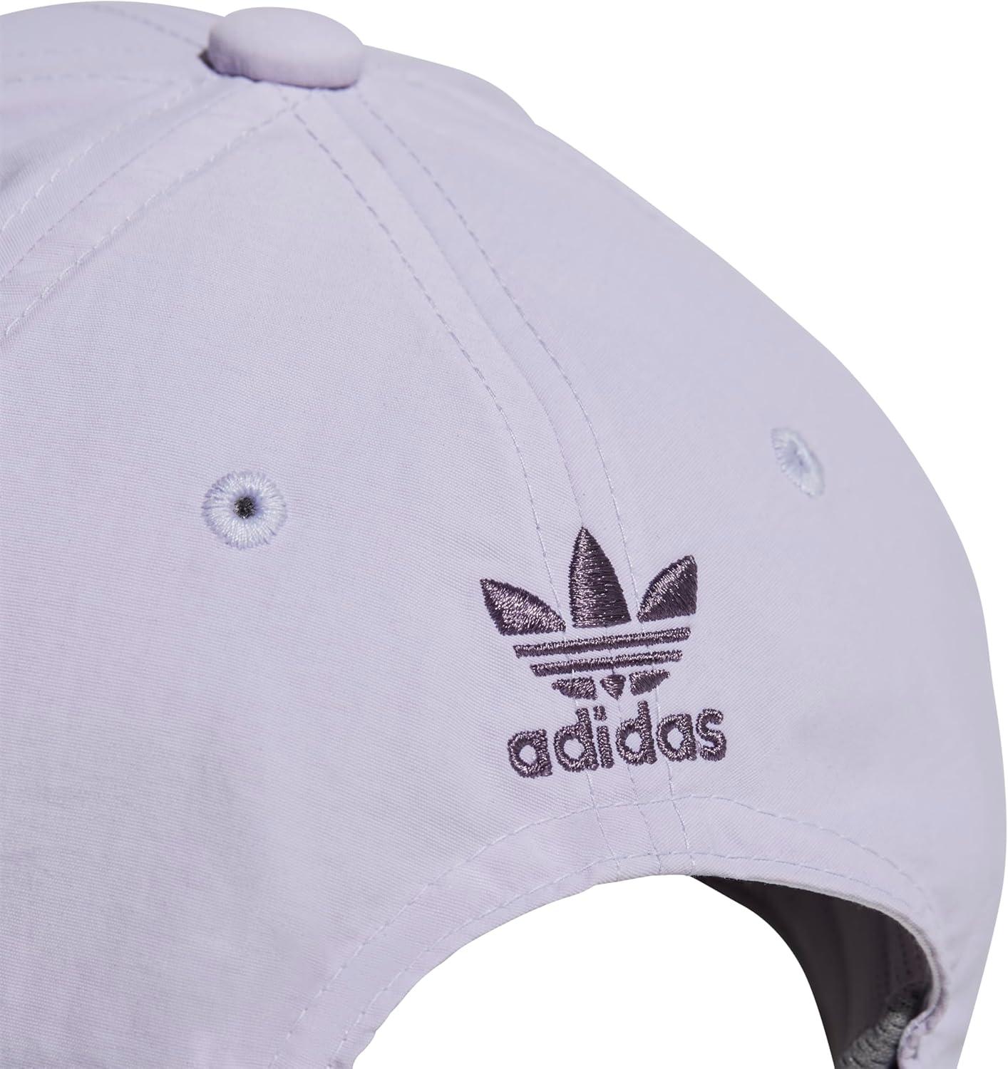 imageadidas Originals Womens Originals Sleek StrapbackSilver Dawn GreyShadow Violet