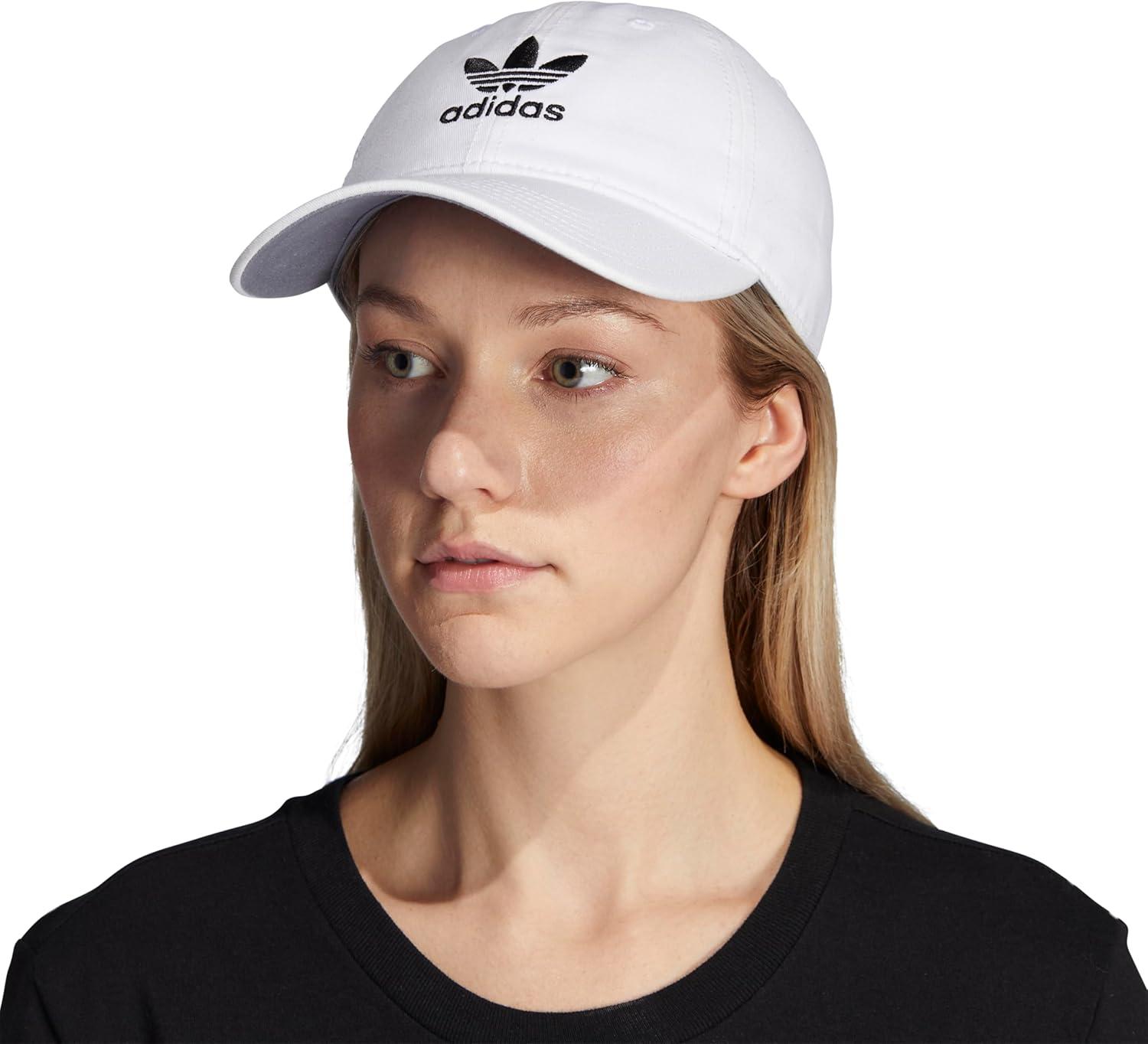 imageadidas Originals Womens Originals Sleek StrapbackWhiteBlack