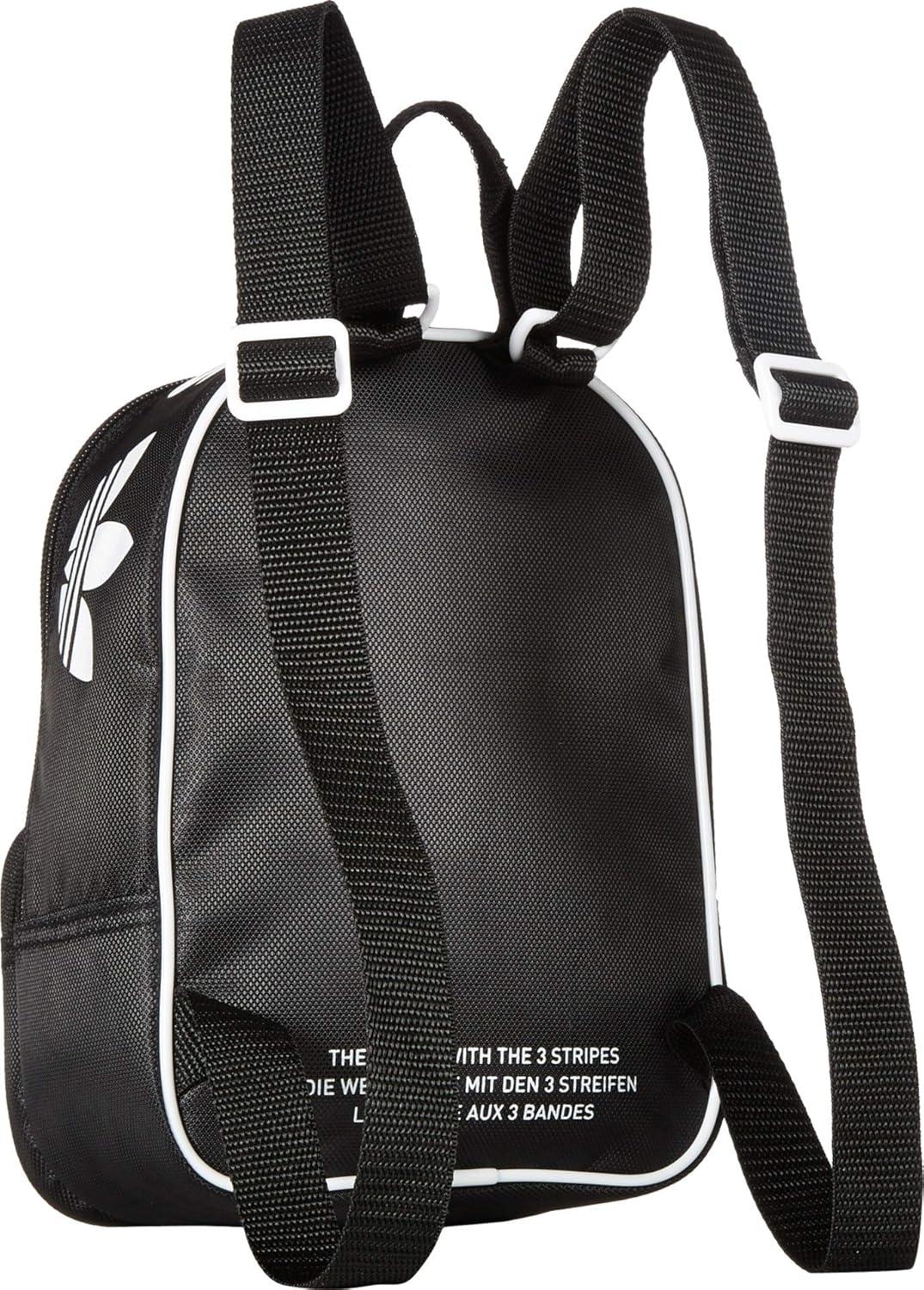 imageadidas Originals Womens Santiago Mini Backpack Black One SizeBlackWhite