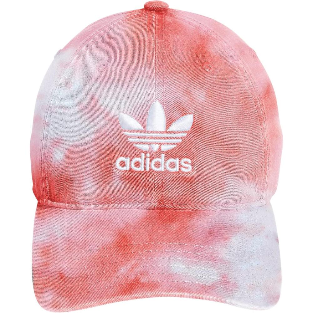 imageadidas Originals Mens Originals Relaxed Plus StrapbackAdi Tie Dye Semi TurboWhite