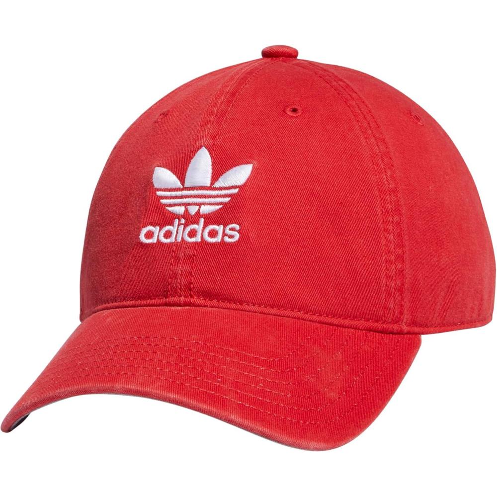 imageadidas Originals Mens Originals Relaxed Plus StrapbackBetter ScarletWhite