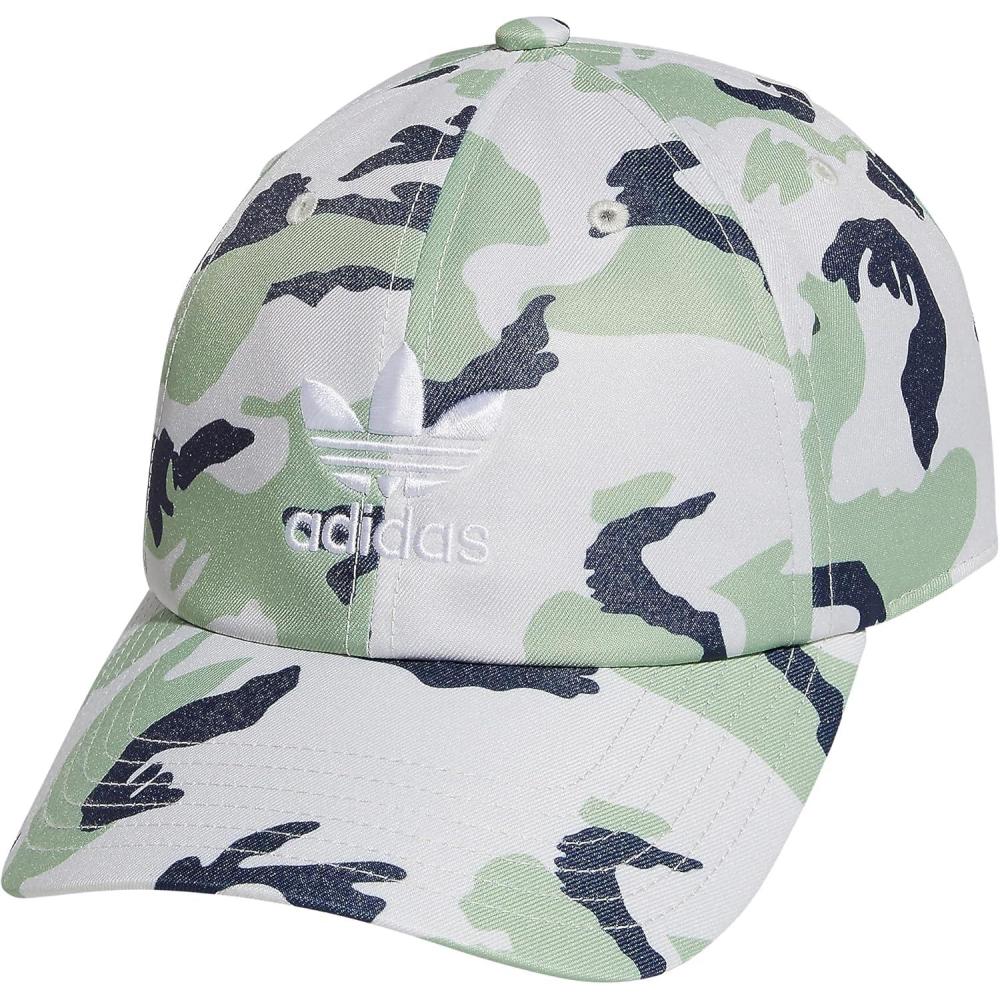 imageadidas Originals Mens Originals Relaxed Plus StrapbackSs22 Adi Camo Orbit Grey HdwrShadow Navy