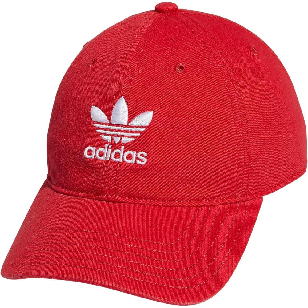 imageadidas Originals Mens Originals Relaxed Plus StrapbackVivid RedWhite