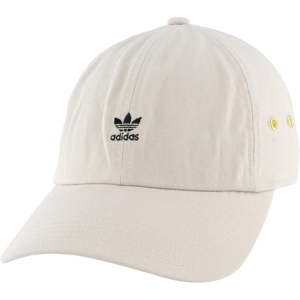 imageadidas Originals Womens Mini Logo Relaxed Adjustable CapClear BrownBlack