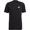 imageadidas Mens Freelift TeeBlackWhite
