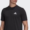 imageadidas Mens Freelift TeeBlackWhite
