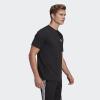 imageadidas Mens Freelift TeeBlackWhite