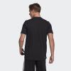 imageadidas Mens Freelift TeeBlackWhite