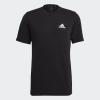 imageadidas Mens Freelift TeeBlackWhite