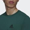 imageadidas Mens Freelift TeeCollegiate GreenWhite