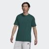 imageadidas Mens Freelift TeeCollegiate GreenWhite