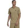 imageadidas Mens Freelift TeeOrbit GreenBlack
