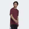 imageadidas Mens Freelift TeeVictory CrimsonBlack