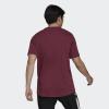 imageadidas Mens Freelift TeeVictory CrimsonBlack