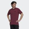 imageadidas Mens Freelift TeeVictory CrimsonBlack
