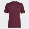 imageadidas Mens Freelift TeeVictory CrimsonBlack
