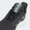 imageadidas Mens Kaptir 20 Running ShoeBlackBlackGreen Oxide