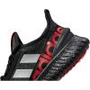 imageadidas Mens Kaptir 20 Running ShoeBlackMatte SilverBetter Scarlet