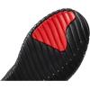 imageadidas Mens Kaptir 20 Running ShoeBlackMatte SilverBetter Scarlet