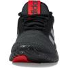 imageadidas Mens Kaptir 20 Running ShoeBlackMatte SilverBetter Scarlet