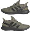 imageadidas Mens Kaptir 20 Running ShoeOrbit GreenBlackBlack