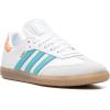 imageadidas Mens Samba Classic Indoor Soccer ShoeWhiteEasy MintPink
