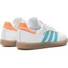 imageadidas Mens Samba Classic Indoor Soccer ShoeWhiteEasy MintPink