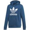 imageadidas Originals Kids Trefoil HoodieLegend MarineWhite