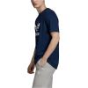 imageadidas Originals Mens Adicolor Classics Trefoil TShirtCollegiate Navy