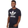 imageadidas Originals Mens Adicolor Classics Trefoil TShirtLegend Ink